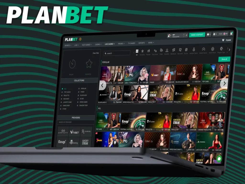 PLANBET CASINO PLAY